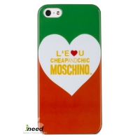 Накладка Moschino для iPhone 5/5S вид 2
