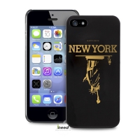 Чехол PURO для iPhone 5/5S HAPPINESS City New York, black
