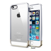 Бампер SGP SGP10046 Liner Crystal Metal для iPhone 5/5S, серебристый