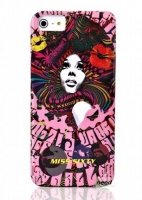 Чехол для IPHONE 5/5S Miss Sixty "Hippies60s Pink" Материал TPU (M3002-I5BPK)