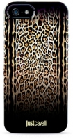 Чехол Just Cavalli для iPhone 5/5S "LEOPARD" II черный