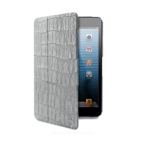 Чехол PURO BOOKLET COVER для iPad mini CROCODILE MAGNET STAND UP серый